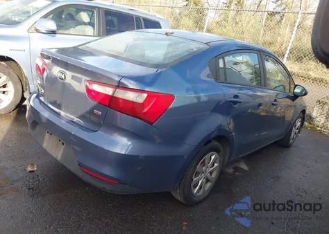 2016 Kia Rio Lx из США, поврежденный, VIN KNADM4A33G6690434